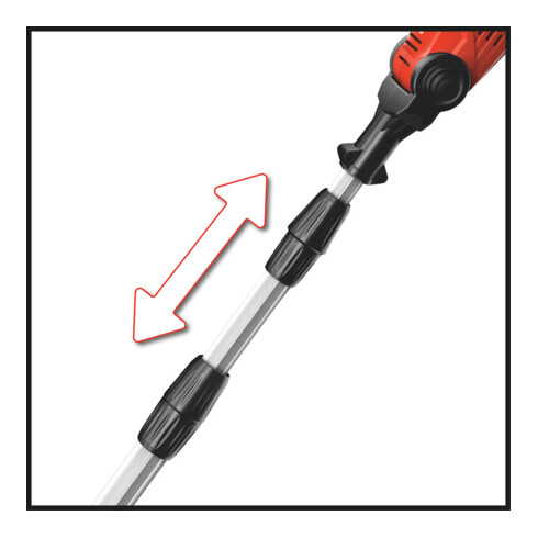 Einhell Taille-haie télescopique sans fil GE-HH 18/45 Li T-Solo