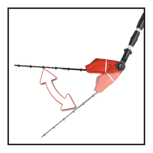 Einhell Taille-haie télescopique sans fil GE-HH 18/45 Li T-Solo