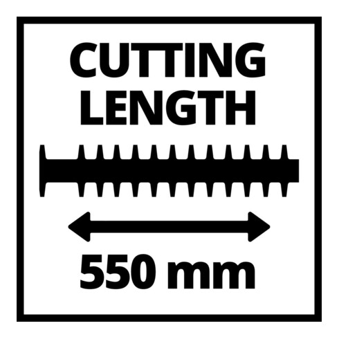Einhell Taille-haies à essence GE-PH 2555 A