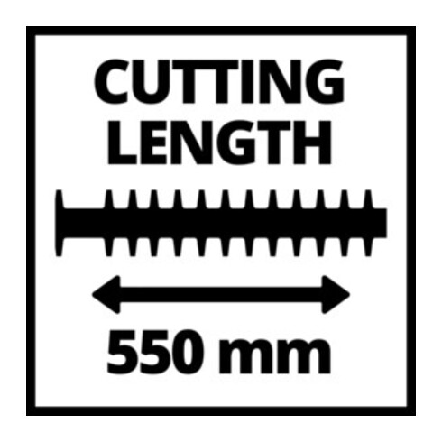 Einhell Taille-haies à essence GE-PH 2555 A