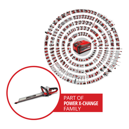 Einhell Taille-haies sans fil ARCURRA 18/55