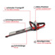 Einhell Taille-haies sans fil ARCURRA 18/55-4