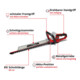 Einhell Taille-haies sans fil GE-CH 18/60 Li-Solo-4