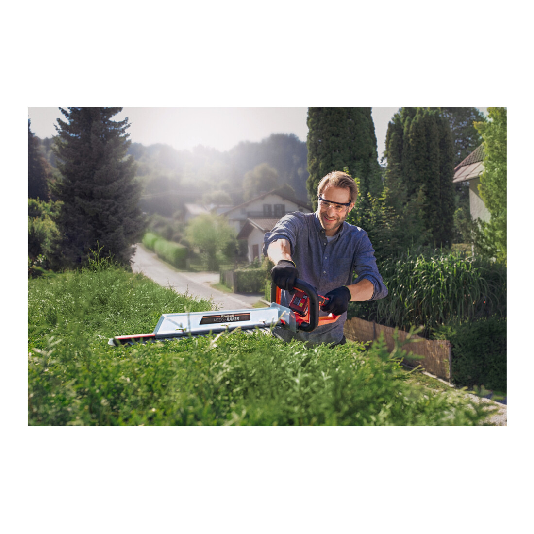 Einhell Taille-haies sans fil GE-CH 18/60 Li-Solo
