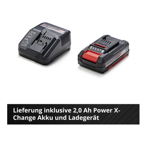 Einhell Taille-haies sans fil GE-CH 1846 Li Kit (1x2,0Ah)