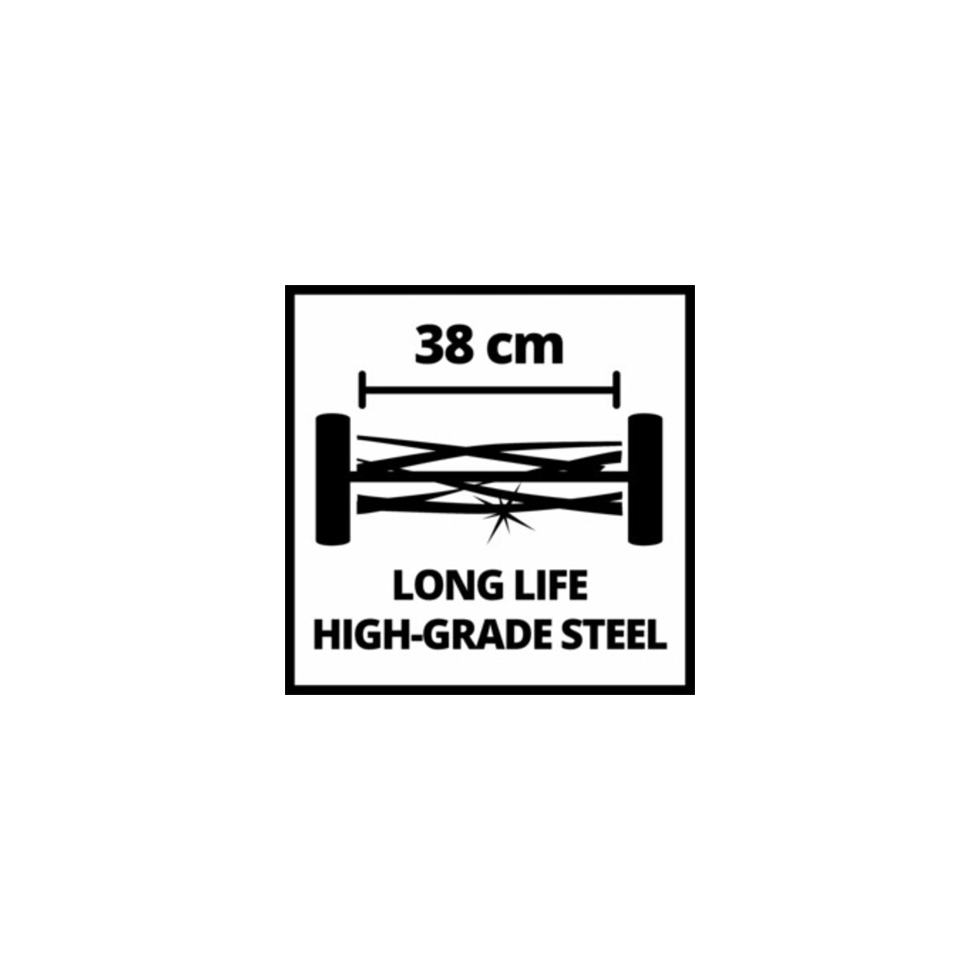 Einhell Tondeuse à gazon à main GE-HM 38 S