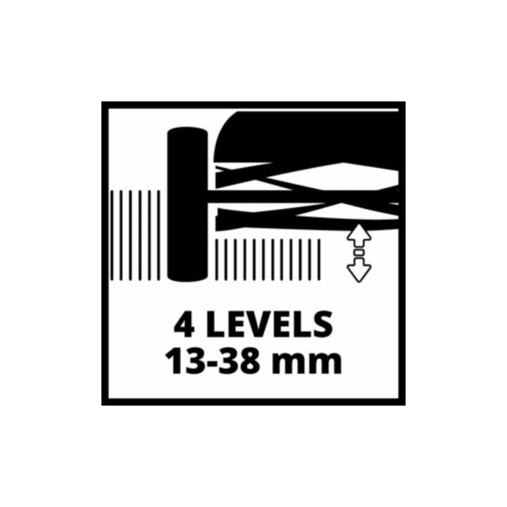 Einhell Tondeuse à gazon à main GE-HM 38 S