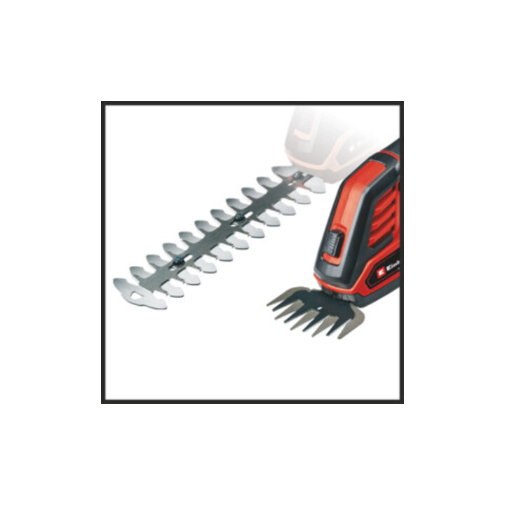 Einhell Tondeuse à gazon et taille-haies sans fil GE-CG 18/100 Li-Solo