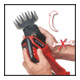 Einhell Tondeuse à gazon et taille-haies sans fil GE-CG 18/100 Li-Solo