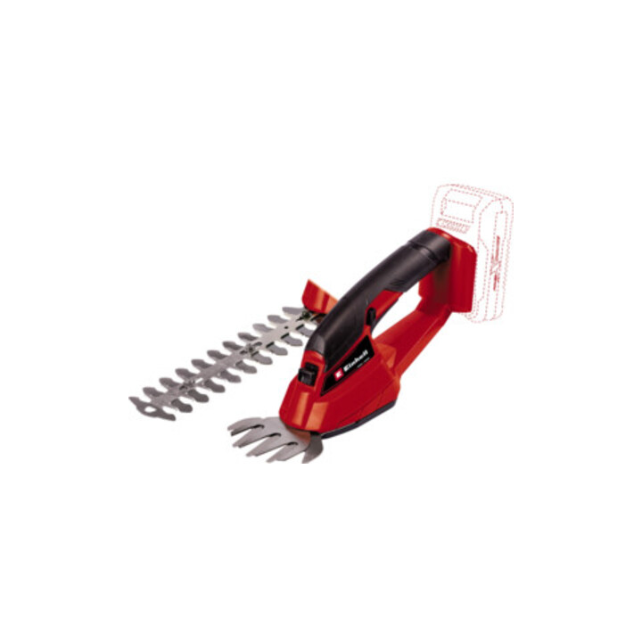 Einhell Tondeuse à gazon sans fil + cisaille à gazon et à buissons sans fil + kit de démarrage 2x 2,5 Ah + haut-parleur sans fil