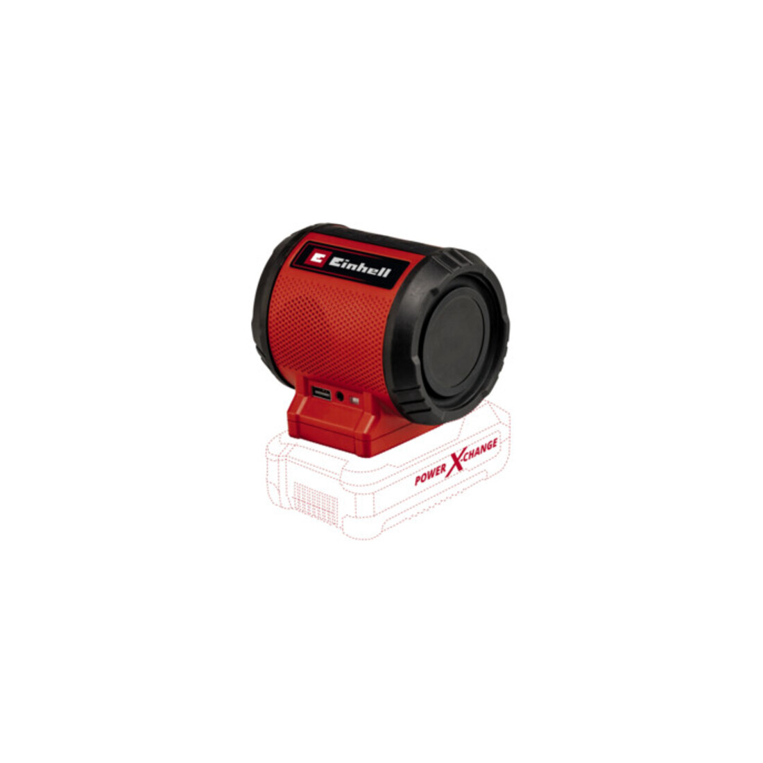 Einhell Tondeuse à gazon sans fil + cisaille à gazon et à buissons sans fil + kit de démarrage 2x 2,5 Ah + haut-parleur sans fil