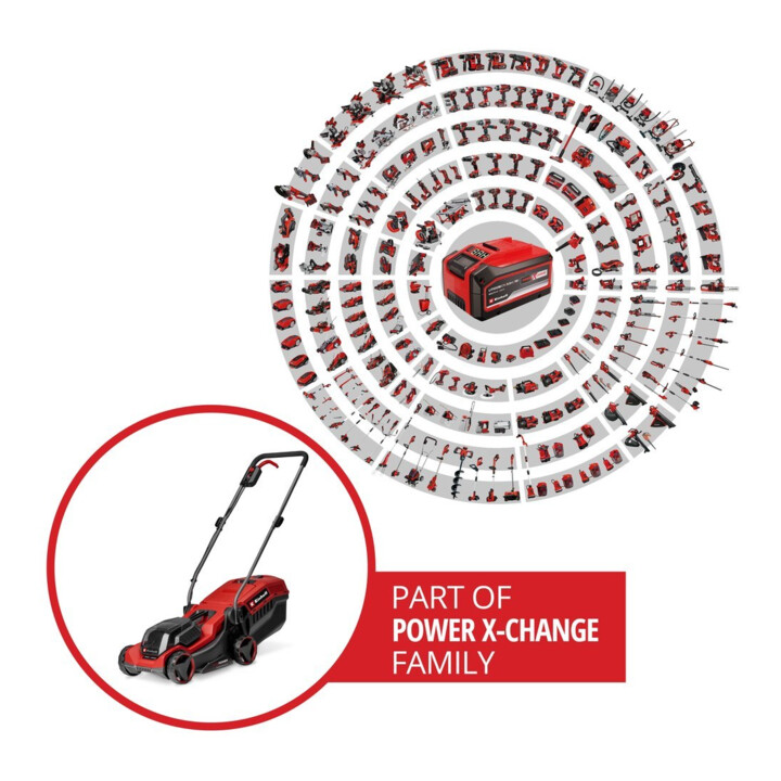 Einhell Tondeuse à gazon sans fil GE-CM 18/30-1 Li BL 3,0Ah 30 cm