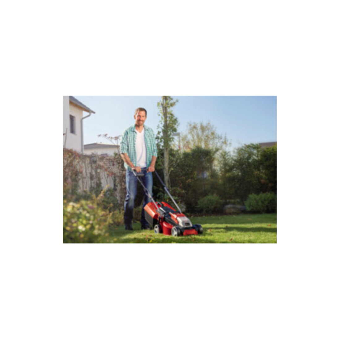 Einhell Tondeuse à gazon sans fil GE-CM 18/30 Li (1x3,0Ah)