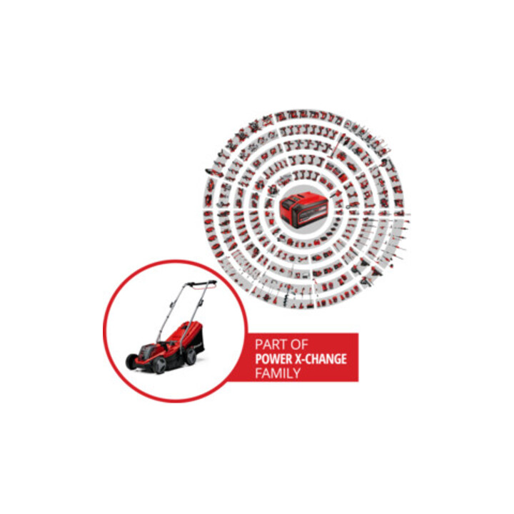 Einhell Tondeuse à gazon sans fil GE-CM 18/33 Li (1x4.0Ah)