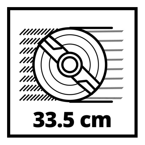 Einhell Tondeuse à gazon sans fil GE-CM 36/34-1 Li-Solo