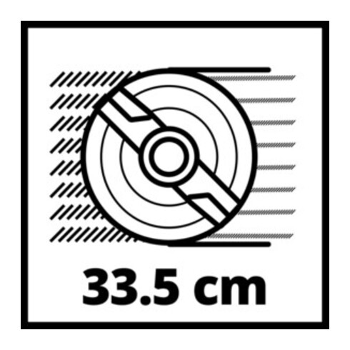 Einhell Tondeuse à gazon sans fil GE-CM 36/34-1 Li-Solo