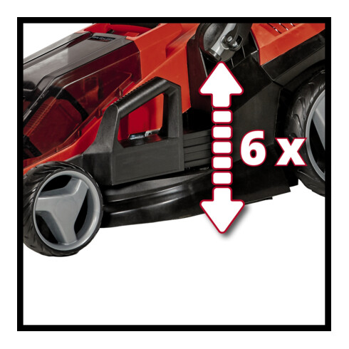 Einhell Tondeuse à gazon sans fil GE-CM 36/36 Li (2x4,0Ah)