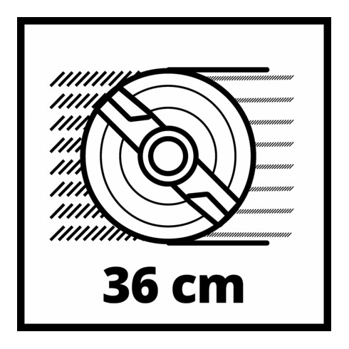 Einhell Tondeuse à gazon sans fil GE-CM 36/36 Li (2x4,0Ah)