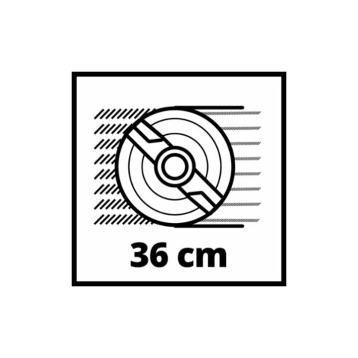 Einhell Tondeuse à gazon sans fil GE-CM 36/36 Li (2x4,0Ah)