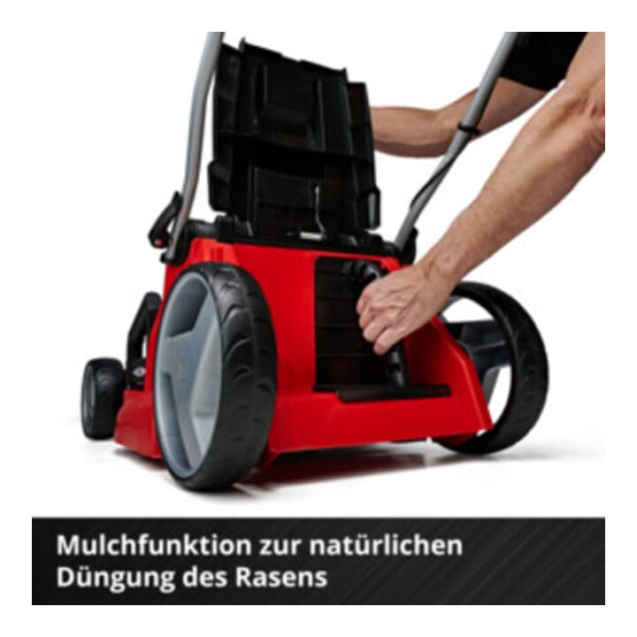 Einhell Tondeuse à gazon sans fil GE-CM 43 Li M Kit (2x4,0Ah)