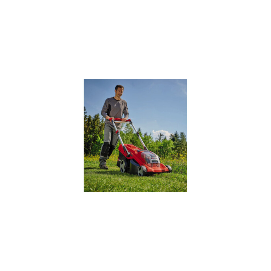 Einhell Tondeuse à gazon sans fil RASARRO 36/42 (2x5,2Ah)