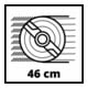 Einhell Tondeuse à gazon thermique GC-PM 46/5 S-4