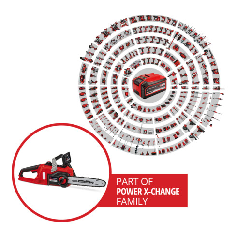Einhell Tronçonneuse à chaîne sans fil FORTEXXA 18/30