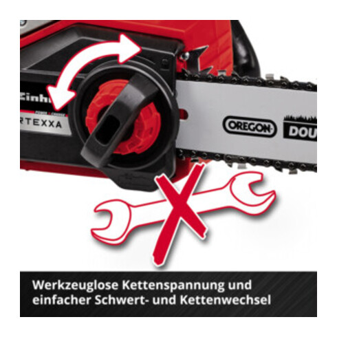 Einhell Tronçonneuse à chaîne sans fil FORTEXXA 18/30