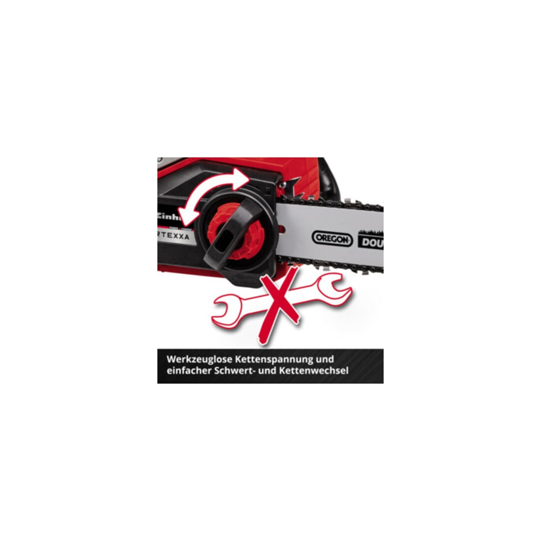 Einhell Tronçonneuse à chaîne sans fil FORTEXXA 18/30