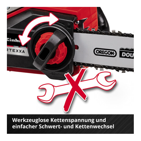 Einhell Tronçonneuse à chaîne sans fil FORTEXXA 18/30