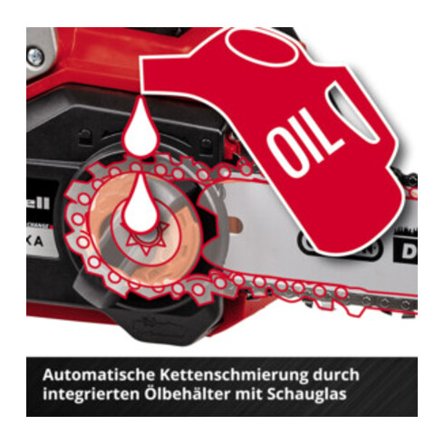 Einhell Tronçonneuse à chaîne sans fil FORTEXXA 18/30