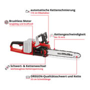Einhell Tronçonneuse à chaîne sans fil GE-LC 36/35 Li-Solo-4