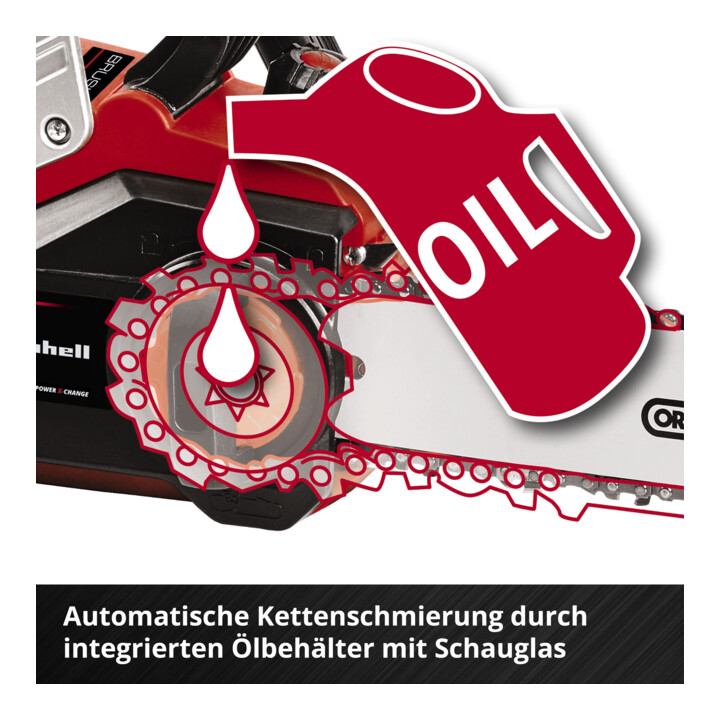 Einhell Tronçonneuse à chaîne sans fil GE-LC 36/35 Li-Solo