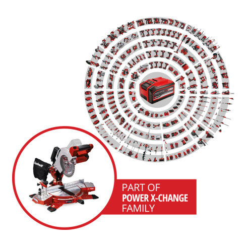 Einhell tronçonneuse sans fil TE-MS 18/210 Li-Solo