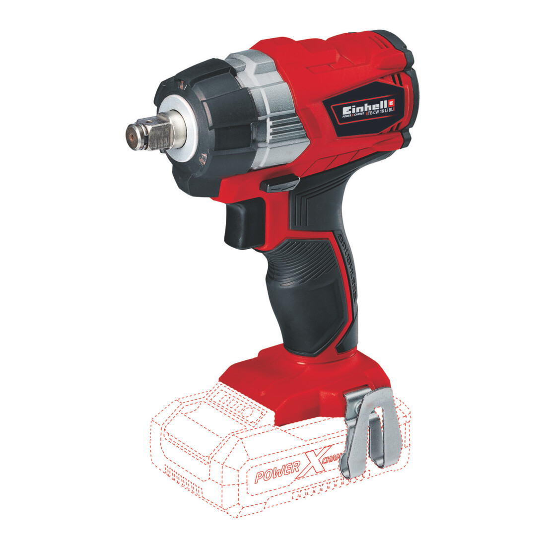 Einhell Visseuse à choc sans fil TE-CW 18 Li Brushless-Solo