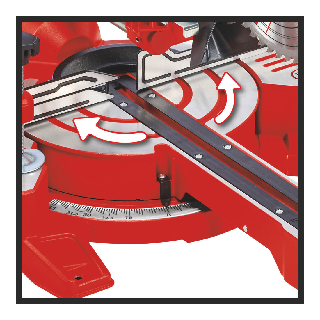 Einhell Zug-Kapp-Gehrungssäge TC-SM 216