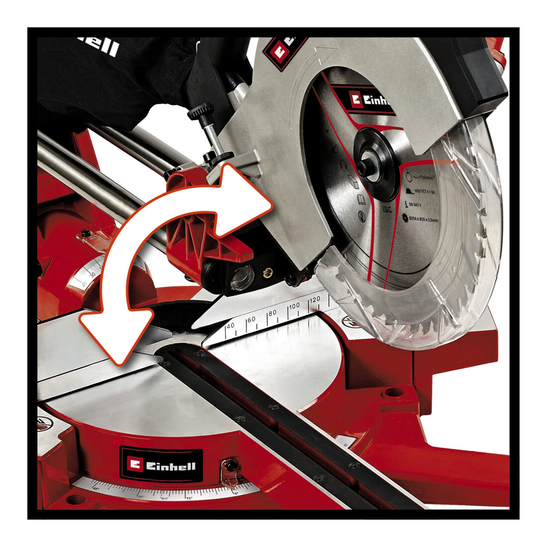 Einhell Zug-Kapp-Gehrungssäge TE-SM 2534 Dual