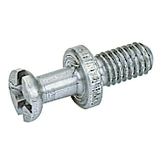 Einschraubdübel, 65370, 5mm, blank, Gewinde M4 x 7,8 mm