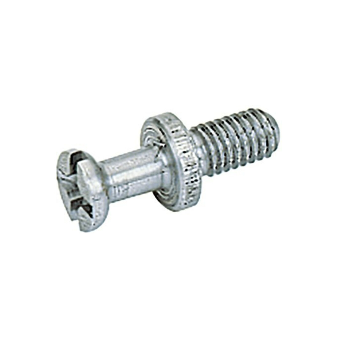 Einschraubdübel, 65370, 5mm, blank, Gewinde M4 x 7,8 mm