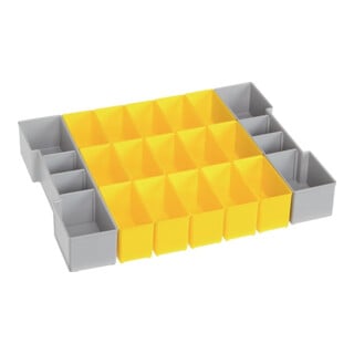 Einteilungsset L-BOXX® B3 LB 102 B378xT313xH65mm gelb/grau