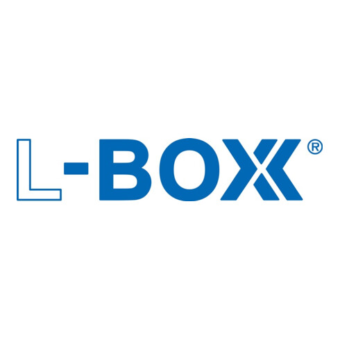 Einteilungsset L-BOXX® B3 LB 102 B378xT313xH65mm gelb/grau
