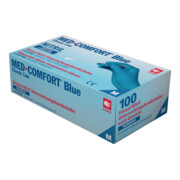 Einwegnitrilhandschuhe Blue-Comfort blau puderfrei 100 Stk./Box