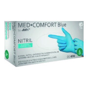 Einwegnitrilhandschuhe Blue-Comfort blau puderfrei 100 Stk./Box