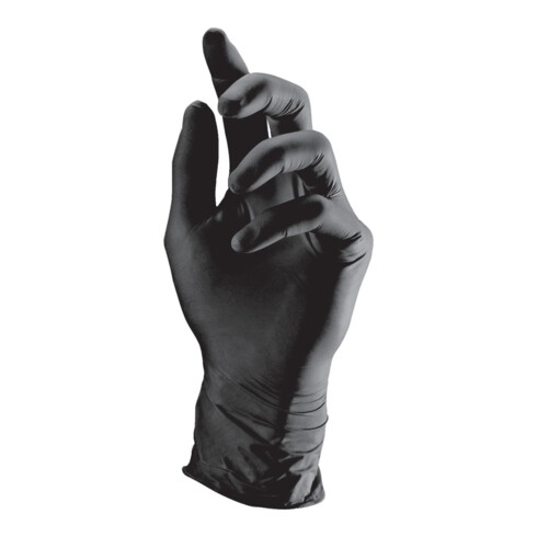 Einw.-Handsch.Semperguard Nitril Style Gr.M schwarz Nitril 100 St./Box