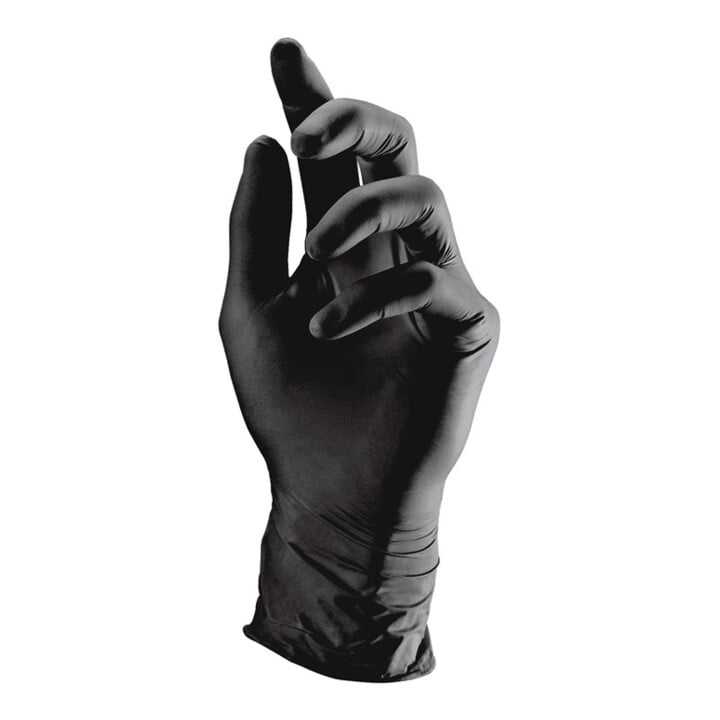 Einw.-Handsch.Semperguard Nitril Style Gr.S schwarz Nitril 100 St./Box