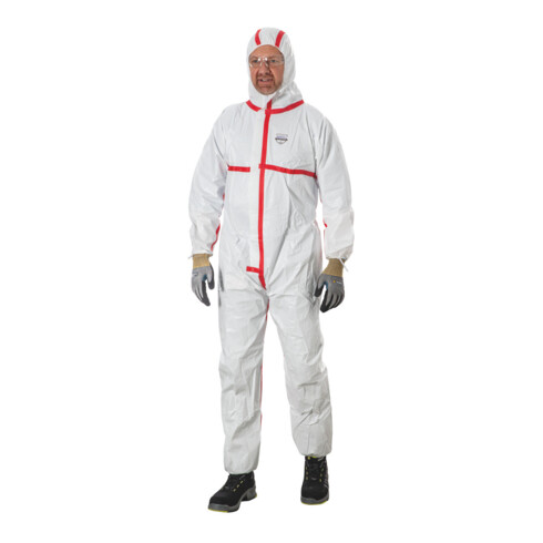 Einweg-Schutzoverall Typ 4/5/6, Unisex-Größe: L