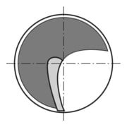 Einzahnfr. WN VHM 3,0mm FORMAT