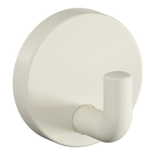 Einzelhaken 477.90B010 einfach A.45mm PA 99 reinweiß ma D.50mm HEWI