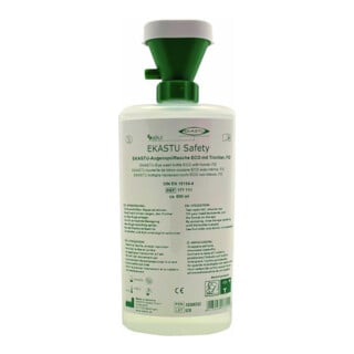 Ekastu Augenspülflasche Eco mit Trichter, (600 ml) FD