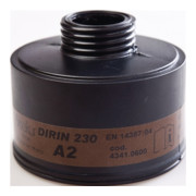 Ekastu Gasfilter Dirin 230 A2 f.Vollmaske gegen Dämpfe u.Gase DIN EN148-1